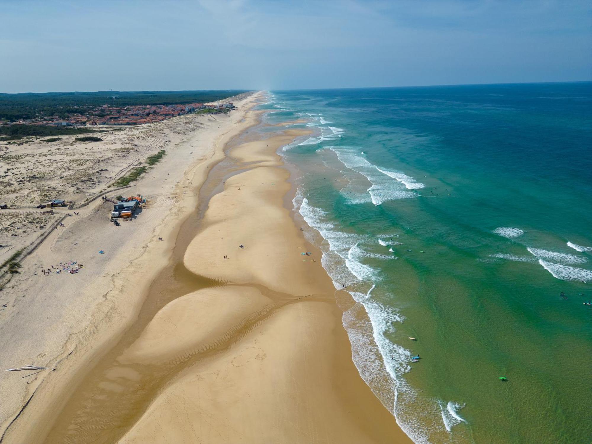 Appartement A Deux Pas De La Mer, Biscarrosse Plage - 4 Pers. - Terrasse Et Parking Inclus - Fr-1-319-447 Zewnętrze zdjęcie